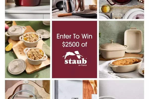 Staub Holiday Sweepstakes: Win Premium Kitchenware