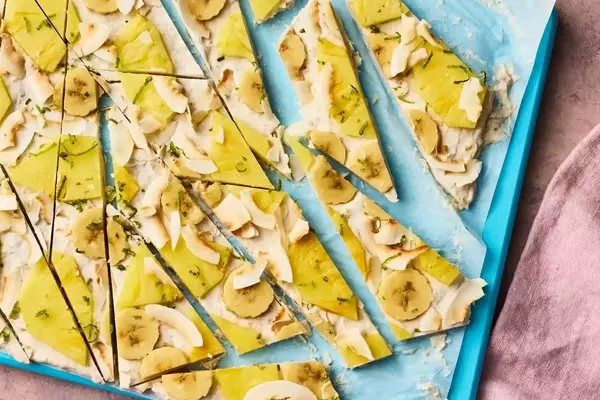 Tropical Frozen Bark: A Sweet, Healthy Indulgence