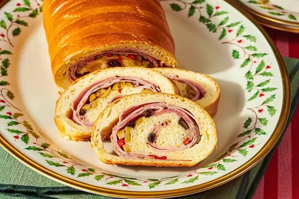 Venezuelan Christmas Ham Bread Recipe