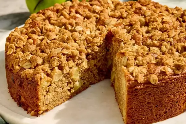 Traditional Irish Apple Cake with a Healthy Twist