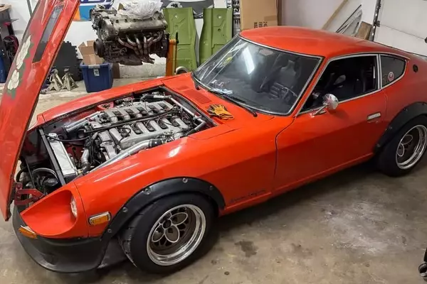 Datsun 240Z Gets V12 Engine Transplant, Roars Like a Ferrari