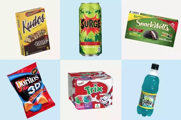 A Trip Down Memory Lane: Iconic Childhood Snacks of the 90s and 2000s