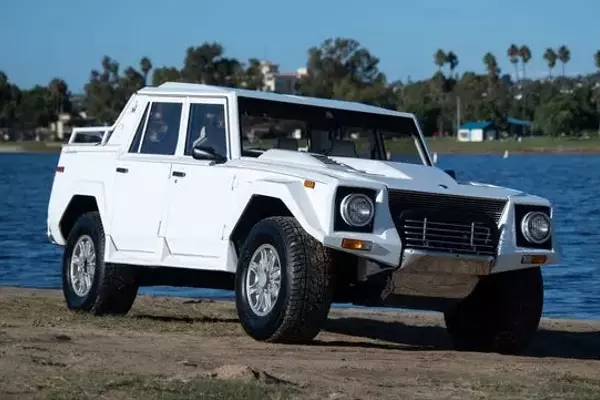 The Untamed Majesty of the 1990 Lamborghini LM002: A Rare 'Rambo Lambo' Up for Auction