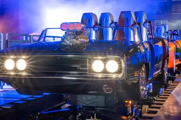 Fast & Furious: Hollywood Drift Roller Coaster Unveils Iconic Ride Vehicles