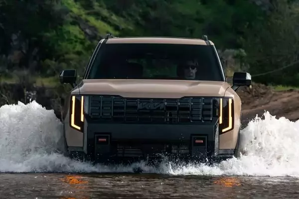 Kia Telluride X-Pro Outperforms Rivals in Wading Depth