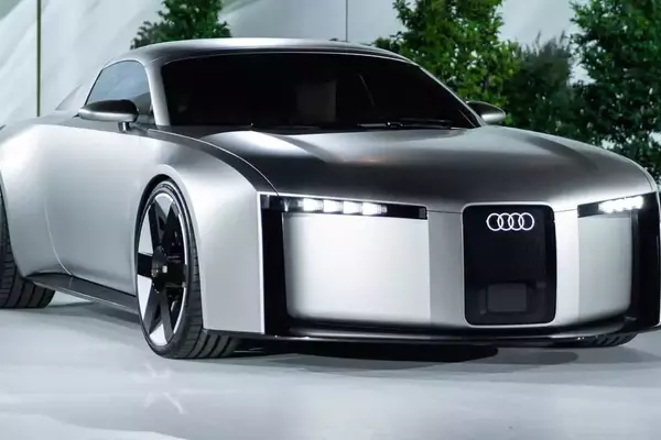 Audi's new electric sports car arriving sooner than expected