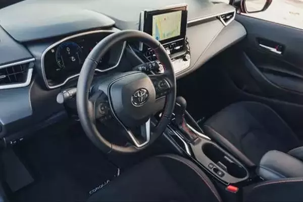 2026 Toyota Corolla FX Hatchback: A Detailed Interior Overview