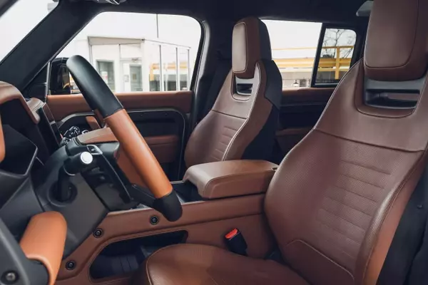 Inside the 2025 Land Rover Defender Octa