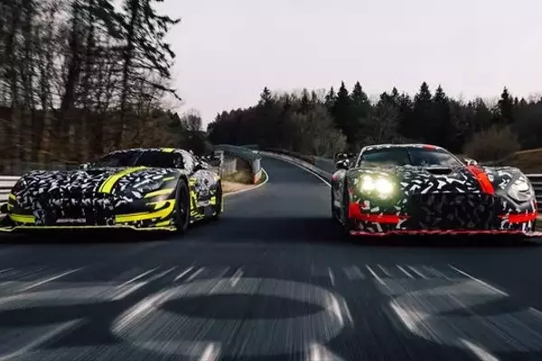 Mercedes-AMG's Latest Powerhouses: The GT Black Series and GT3 Race Car