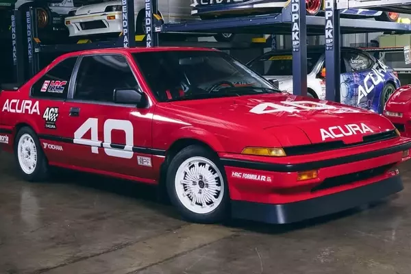 Acura Unveils Retro Integra Race Car to Celebrate 40th Anniversary