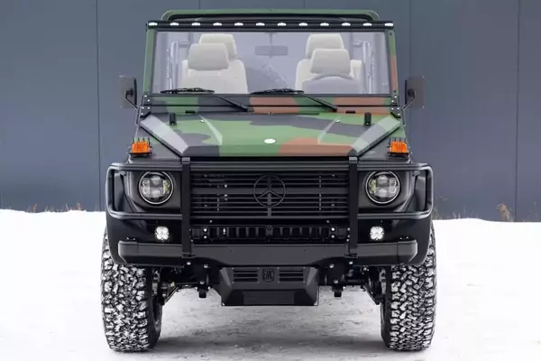 Camo Wolf: A Restored G-Wagen with V8 Power and a High Price Tag