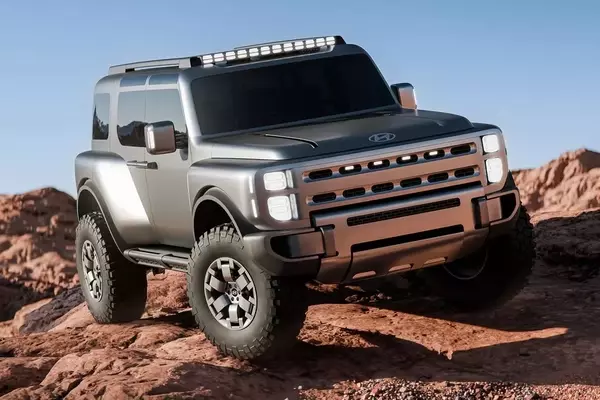 2028 Hyundai Boulder: An Adventure SUV Concept Revealed