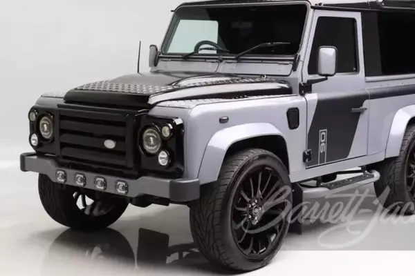 Rare BMW-Powered Defender 90 Hits Auction Block