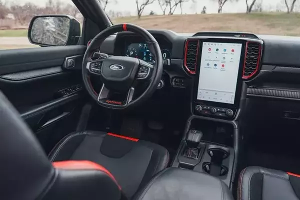 2026 Ford Ranger Raptor Interior Features