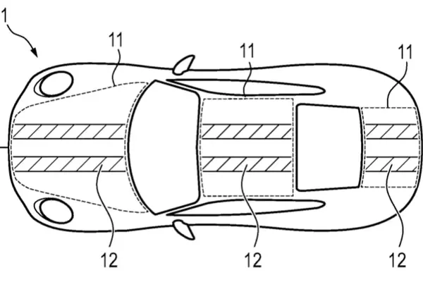 Porsche's Innovative Patent for Dynamic Racing Stripes