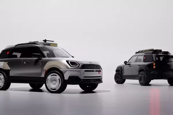 Mini Countryman Transformed into a Portable Party Machine by Vagabund Moto