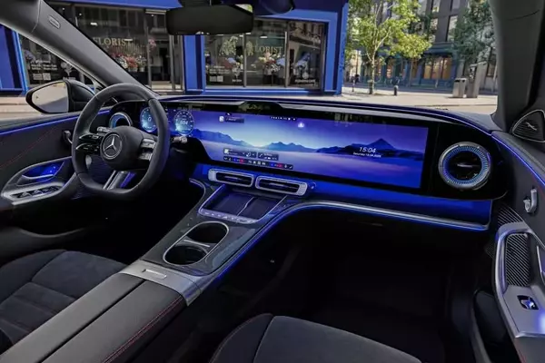 Mercedes-Benz Electric C-Class Interior Revealed