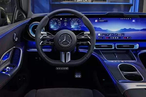 Mercedes-Benz C-Class EV Interior Unveiling