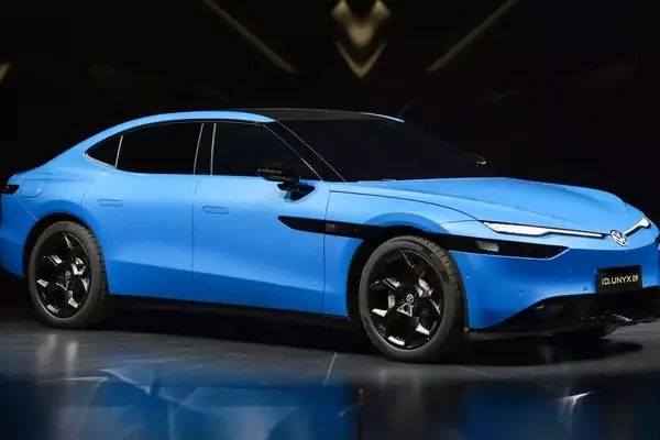 Volkswagen Unveils ID. Unyx 09 Electric Sedan in China, Developed with Xpeng