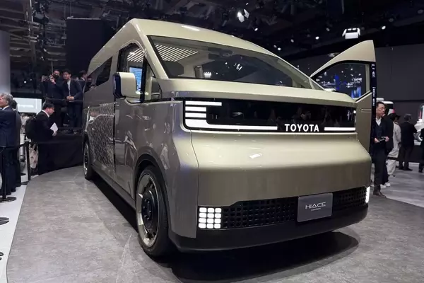 Toyota's Global Van, the Hiace, Undergoes Major Hybrid Transformation