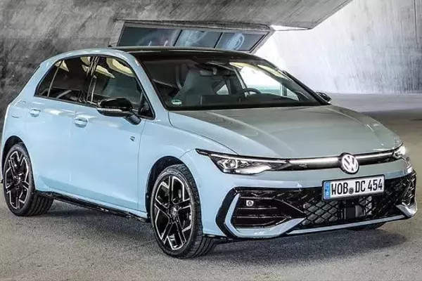 Volkswagen Unveils New Hybrid Golf Model