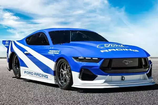 Ford's Electric Mustang Cobra Jet 2200 Shatters EV Speed Records