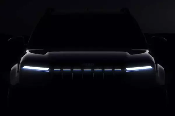 Jeep's Smallest SUV Teases a New Illuminated Grille