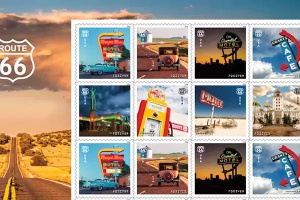 Route 66 Commemorative Stamps Issued by USPS