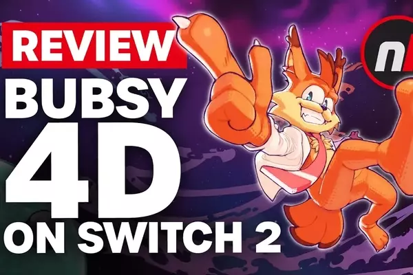 Bubsy 4D Receives 'Black Hole' Expansion: New Levels, Outfits, and Enhancements