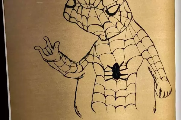 Viral Hand-Drawn Spider-Man Poster Captivates Internet