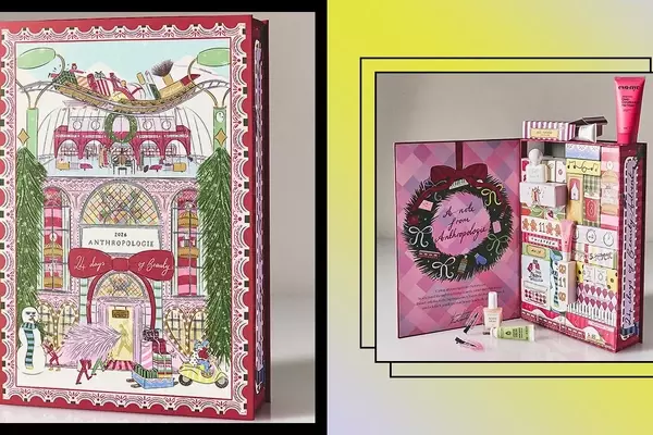 Anthropologie's Popular Beauty Advent Calendar Unveils 2026 Collection