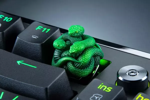 Razer's New Artisan Keycap: A $90 Statement Piece or Just a Snake?