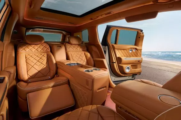 Genesis Unveils New GV90 Electric SUV with Luxurious Interiors