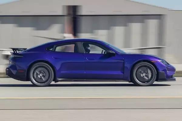 Porsche Taycan Turbo GT's Blazing Speed Test