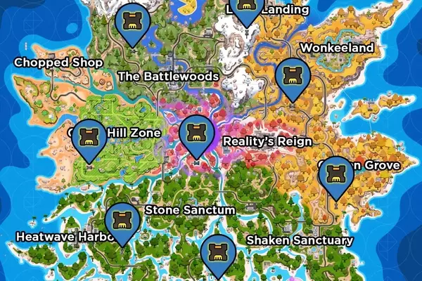 Fortnite Chapter 7 Season 4: Console Locations and Match Overrides Guide