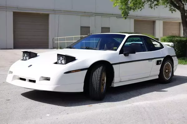 Rare 1988 Pontiac Fiero GT with Low Mileage Heads to Auction