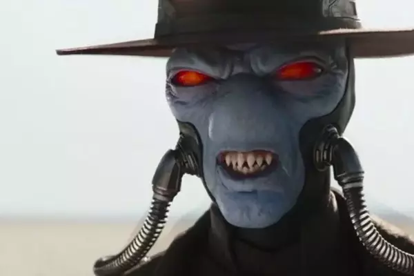 Cad Bane Card Suspended from Star Wars: Unlimited Premier Play