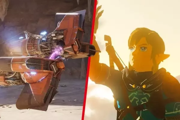 Fan-Made Zelda: Tears of the Kingdom Podracer Build Evokes Star Wars Nostalgia