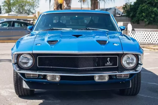 A Rare 1970 Acapulco Blue Shelby Mustang GT350 with Low Mileage Goes Up for Auction