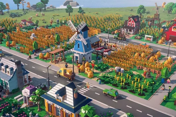 A Glimpse into the World of Lego Skylines: A City Builder's Dream