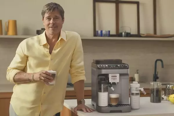 Brad Pitt's Canine Conversations in De'Longhi Espresso Ad
