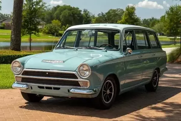 A Rare 1967 Ford Cortina Estate with Lotus Performance Heads to Auction