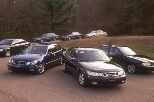 1998 Luxury Sedan Comparison