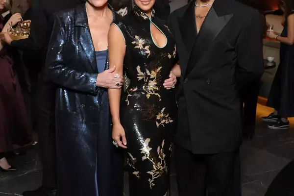Kim Kardashian and Lewis Hamilton Dazzle at Lucas Museum Opening