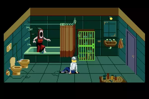Tenebris Somnia: A 2D Retro Survival Horror with Live-Action Cutscenes