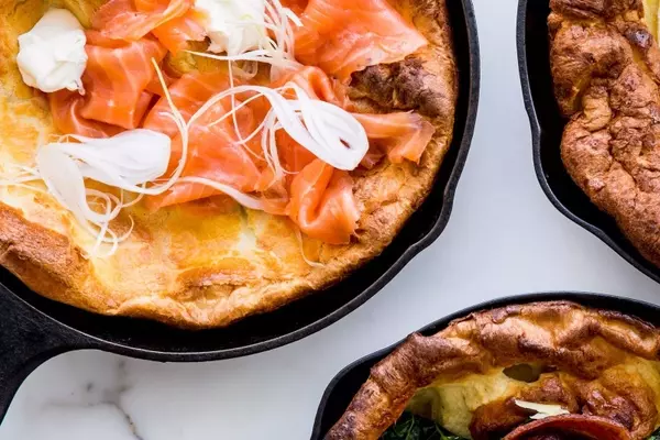 A Delightful Savory Dutch Baby Pancake