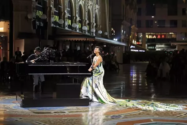 Alicia Keys's Dreamlike Performance at Vogue World: Milano